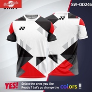 Available-YONEX Jersey Fashion Boutique Sports Baju t shirt lelak Leisure Loose Size Men's T-shirt B