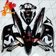 Yamaha LC 135 Cover Set Black Hitam Movistar M Putih Black Vietnam Exciter V2 V3 V4 V5 V6 V7