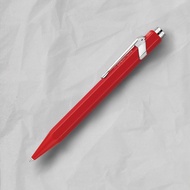 CARAN D ACHE 卡達 849 按鍵式 鋼珠筆 -經典紅