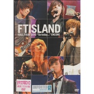 DVD FTISLAND HALL Tour 2010 "So today..." Encore