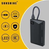 PD22.5W 快充 5000mAh 半固態移動電源(黑色) PB012BK #充電寶 #尿袋 #行動電源 #移動電源 適用於iPhone 17