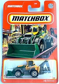 Matchbox MBX Backhoe 68/100 [Green/Yellow]