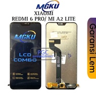 Original Mgku - Lcd Touchscreen Xiaomi Redmi 6 Pro / Mi A2 Lite /