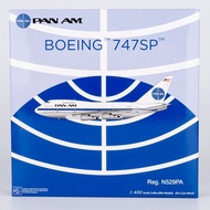 NG Pan Am Pan Am B747SP N529PA 1: 400 Alloy Airplane Model 07040
