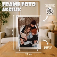 2R ACRYLIC PHOTO FRAME - ELEGANT TRANSPARENT ACRYLIC PHOTO FRAME - 2MM FRAME