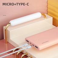 10000Mah Portable Power Bank Double USB Phone External Battery Powerbank For 13 12 11 Suitable For Huawei Suitable For Samsung Suitable For Xiaomi Poverbank
