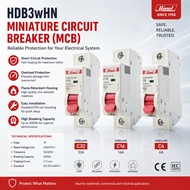 HIMEL 1P MCB 6A 10A 16A 20A 32A SIRIM APPROVED