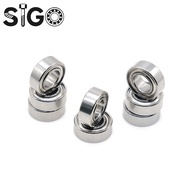 2Pcs 687ZZ 7x14x5mm Deep Groove Ball Bearing Miniature Mini Bearing 687-ZZ High Quality Chrome Steel