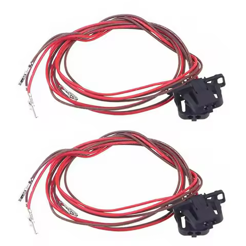 3AD947411 1K0947411A 4Pcs Car LED Door Warning Light Harness Connector Wire Cable Fit for VW Passat 