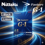 Nittaku Table Tennis Rubber Fastarc G-1 G1 Spin-Elastic Rubber Black 1.4mm Medium NR8702