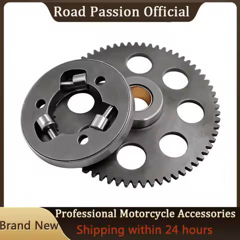 Motorcycle One Way Bearing Starter Clutch Gear Assy Kit For YAMAHA XV400 XV500 XV535 Virago 1983-199