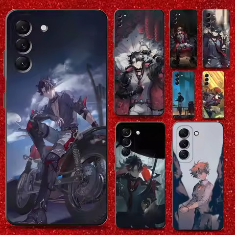 G-Genshin Impact Wriothesley Phone Case For Samsung Galaxy A13,A21s,A22,A31,A32,A52,A53,A71,A80,Soft