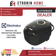 Electrolux 1.8L UltimateTaste 500 digital rice cooker E7RC1-650K