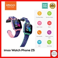 optn [ READY STOCK ] imoo Watch Phone Z5 Smartwatch children's wrists Kids Watch 4G LTE Network HD Video Call