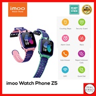 optn [ READY STOCK ] imoo Watch Phone Z5 Smartwatch children's wrists Kids Watch 4G LTE Network HD V