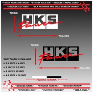 STICKER HKS = STICKER CUTTING 1 PCS