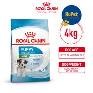 Royal Canin Mini Puppy (4kg) Dry Dog Food Makanan Anjing - Dog Dry Food