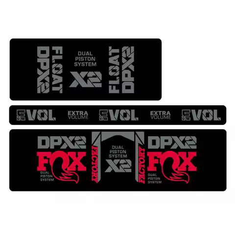 2021 Fox Float DPX2 Mountain Bike Rear Shock Mount Sticker for Bicycles AM Soft Tail Rear Suspension