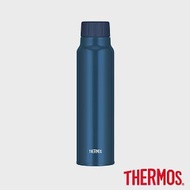 【THERMOS 膳魔師】不鏽鋼氣泡保冷隨身瓶770ml (FJK-750-NVY) 知性藍