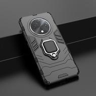 for Oppo F27 Pro Plus 5G Shockproof Cover for Oppo F27 Pro+ 5G Finger Ring Holder Hard PC Phone Case