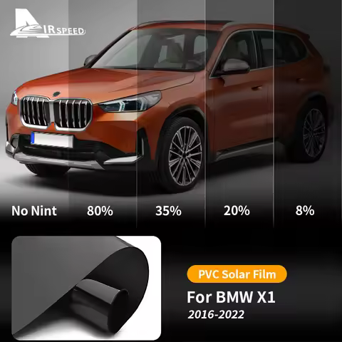 For BMW X1 F48 2016-2022 Car Side Window Solar Foil Film Accessories Glass Tint Explosion Protection
