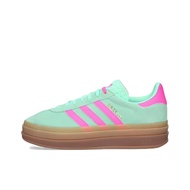 Adidas Originals GAZELLE BOLD Women's Low Top Sneakers Green Pink H06125 B0ZM