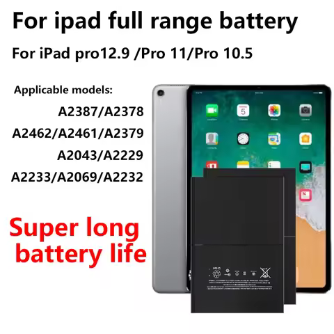 Tablet Battery For iPad 5 6 Air A1484 For iPad Air2 A1474 A1475 A1893 10.2 Mini 2 3 4 5 Pro 9.7 10.5