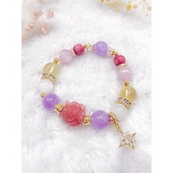 [SG Crystal Nami Gems] Nine Tails Crystal Bracelet-Yan Yuan Agate Nine Tail Fox Amethyst Kunzite Cit