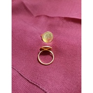 ELIZABETH Coin ring alpacaElizabeth