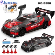 JONY1EC RC Stunt Car, 2.4G Radio 1:24 AE86 RC Drift Car, Cool High Speed with LED Light 4WD Remote C