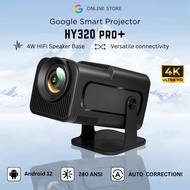 HY320 Pro Wireless Wifi Bluetooth Cinema Android Mini Led Small Projector 4K Projektor Android Mini 