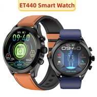 Original ET440 Smart Watch ECG HRV Blood Sugar Pressure Body Temperature Monitor SOS Bluetooth Call Voice Assistant Smartwatch