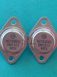 1SET MJ15003 MJ15004 KWALITAS BAGUS MJ15003G MJ15004G MJ 15003 15004 MOTOROLA ON