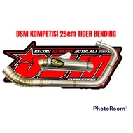 Knalpot Dsm Kompetisi 25Cm Tiger Bending Bukan Cts Rms Bss Dos