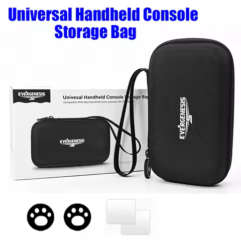 Portable R36S Carrying Case Universal Handheld Console Storage Bag For R36S/Max/Ultra/R39Max EVA Har