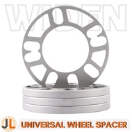 12mm Universal Wheel Spacers for Most 4 Lug & 5 Lug Wheel PCD 98 to 127 Bolts Pattern 5x100 5x108 5x