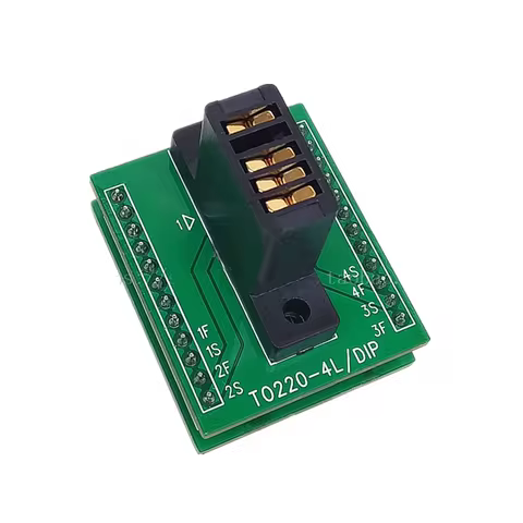 1PCS TO3P-4/247-4L(2.54) Aging Test Socket, Current 10A, Aging Socket Spacing 2.54mm, Conversion Soc