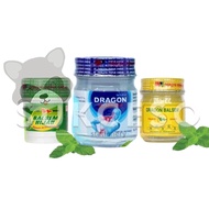 HIJAU DRAGON Green/Yellow/Blue Massage Balm