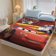 Cartoon Print Fitted Sheet 1.2m