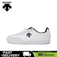 【Descente official store】Descente Sport Style Mens and womens sneakers Casual shoes White black
