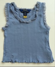 Polo Ralph Lauren 鏤空針織棉質背心 3/3T