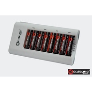 Octopus OC-AC88 AA & AAA Battery Charger + 8pcs Octopus AA Rechargeable Battery