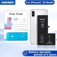 NOHON Mobile Phone Batteries for IPhone 11 Series with Free Tools for iPhone11 13 X 6S iPhone11 Proi