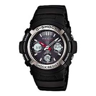 CASIO卡西歐 G-SHOCK系列太陽能驅動雙針腕表 AWG-M100-1AJF 1塊