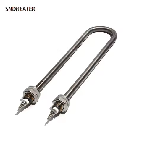 SNDHEATER 110V/220V/380V U Type Heating Element 1KW 1.5KW 2KW 3KW 4KW 304SS Electric Immersion Heate