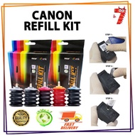 Vision Refill Kit 30ML (2x black + Color) PG-47 PG47 PG 47 CL-57 CL57 CL 57 for Canon  E4270 E3170 E