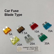 Fuse Blade 5A 10A 20A 25A 30A 5AMP 10AMP 20AMP 25AMP 30AMP Car Fuse ATO APR ATC ATS Tan Red Yellow T