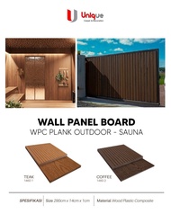 WPC Board Pagar / WPC Plank Indoor & Outdoor / Sauna Flooring Board