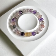 金髮晶超七貔貅手串