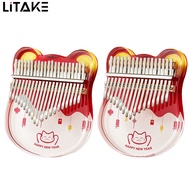 Kalimba 17 21 Keys Thumb Piano High-End Kalimba Acrylic Musical Instrument New Year Gift For Children Kids